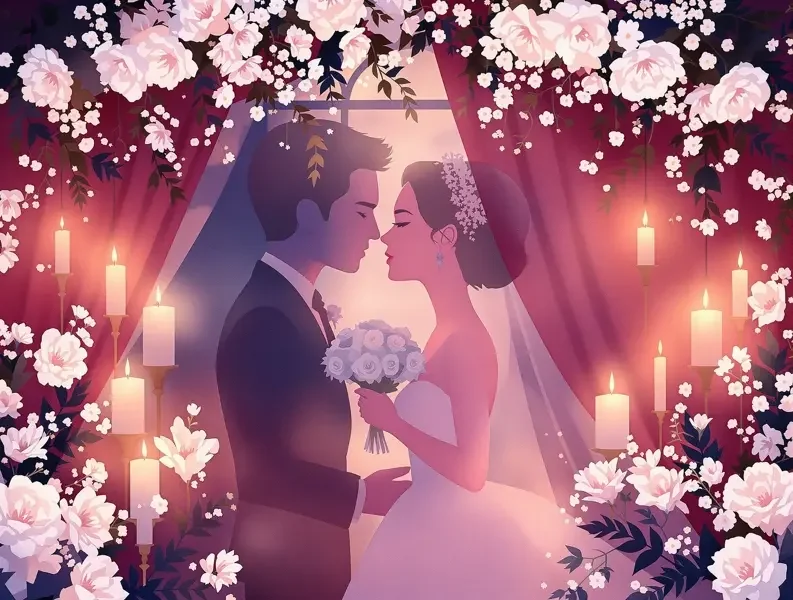 一线女星被曝隐婚生子，婚礼现场照流出全网炸锅 - 爆料网在线吃瓜爆料封面