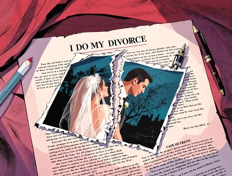 网红夫妇离婚内幕曝光，财产分割撕破脸 - 爆料网在线吃瓜爆料封面